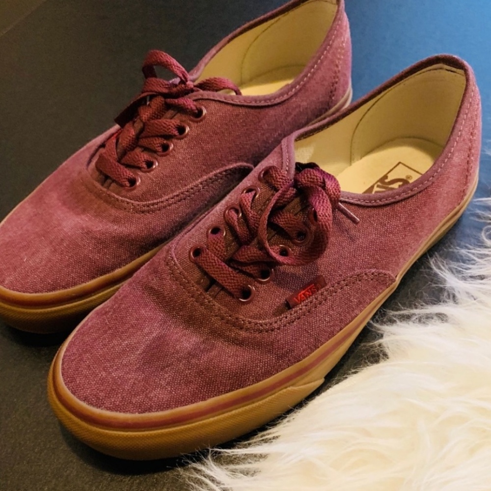 Vans Authentic Burgundy & Gum